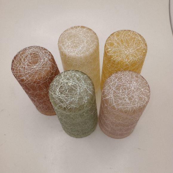 Vintage Spaghetti String Glasses MCM Set of 5 - Picture 6 of 7